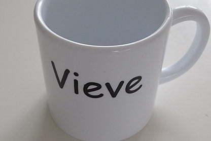 Koffiemok met Naam – Gepersonaliseerd Bedankt Cadeau
