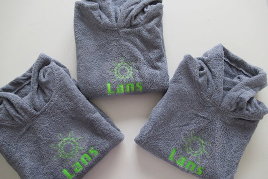 Kinderponcho met logo