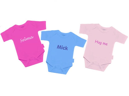 Romper met naam - Gepersonaliseerd Cadeau - In-house Geborduurd