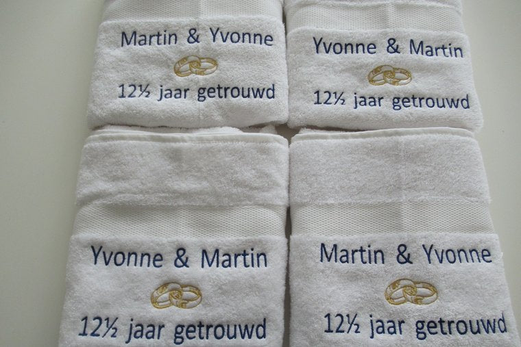 cadeau set 12.5 jaar getrouwd