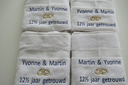 cadeau set 12.5 jaar getrouwd