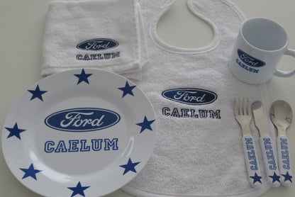Spuugdoekje met logo - Gepersonaliseerd Cadeau - In-house Geborduurd