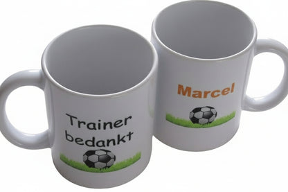 Koffiemok Trainer bedankt | Kado Tip 2026 | gepersonaliseerd cadeau