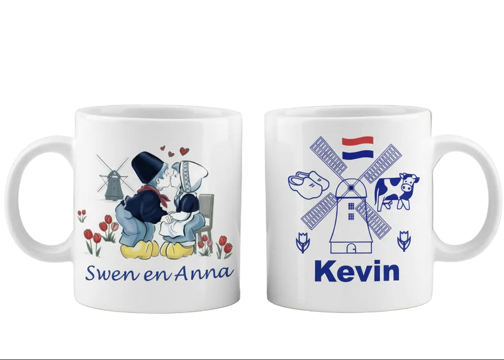 typisch Nederlands cadeau mok met naam