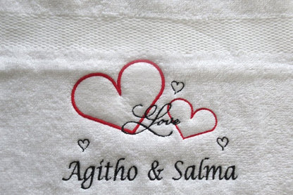 Romantisch Cadeau | Forever in Love - Gepersonaliseerd Cadeau - In-house Geborduurd