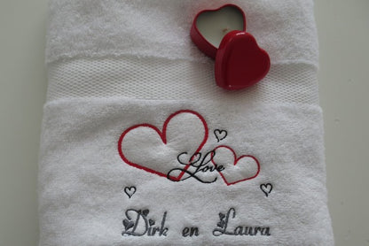 Romantisch Cadeau | Forever in Love - Gepersonaliseerd Cadeau - In-house Geborduurd