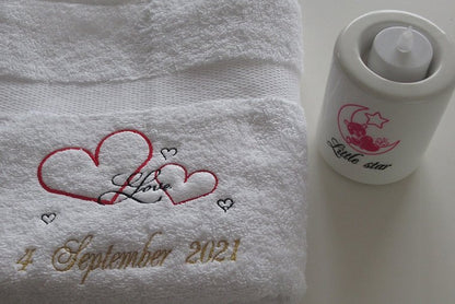 Romantisch Cadeau | Forever in Love - Gepersonaliseerd Cadeau - In-house Geborduurd