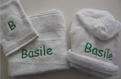 Washand met naam - Gepersonaliseerd Cadeau - In-house Geborduurd