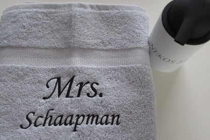 Zeeppomp met Naam en Afbeelding - Gepersonaliseerd Cadeau - In-house Geborduurd